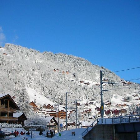 Albergue Backpacker Le Petit Baroudeur Champéry Exterior foto